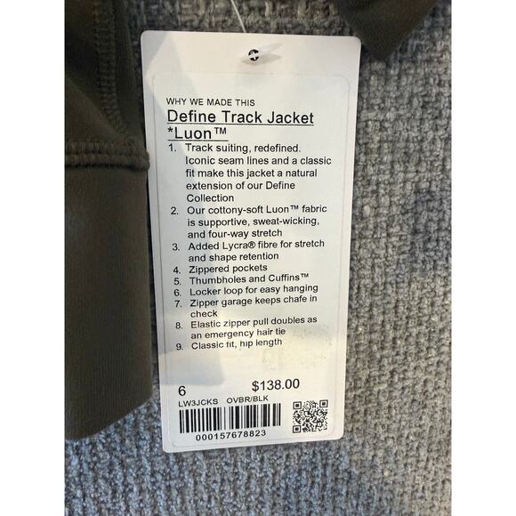 NWT Lululemon Define Jacket-6 - Picture 2 of 12